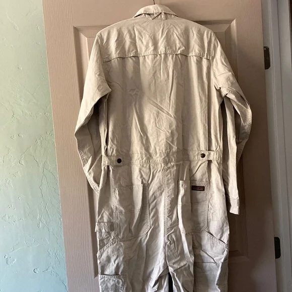 Patagonia Women’s Shop Coveralls in Pumice - Picture 3 of 11